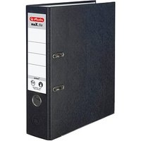 herlitz maX.file protect Ordner schwarz Kunststoff 8,0 cm DIN A4 von Herlitz