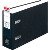 herlitz max.file Ordner schwarz Karton 8,0 cm DIN A5 quer herlitz max.file Ordner schwarz Karton 8,0 cm DIN A5 quer von Herlitz