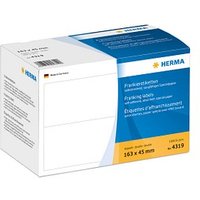 1.000 HERMA Frankieretiketten 4319 weiß 163,0 x 45,0 mm 1.000 HERMA Frankieretiketten 4319 weiß 163,0 x 45,0 mm von Herma
