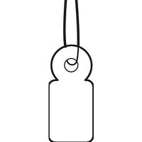 HERMA Hängeetiketten 6949 weiß 22,0 x 10,0 mm mit weißem Faden, 1.000 St. HERMA Hängeetiketten 6949 weiß 22,0 x 10,0 mm mit weißem Faden, 1.000 St. von Herma