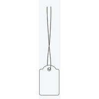 HERMA Hängeetiketten weiß 18,0 x 28,0 mm mit weißem Faden, 1.000 St. HERMA Hängeetiketten weiß 18,0 x 28,0 mm mit weißem Faden, 1.000 St. von Herma