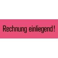 1.000 HERMA Warnetiketten 6752 rot »Rechnung einliegend!« 39,0 x 118,0 mm 1.000 HERMA Warnetiketten 6752 rot »Rechnung einliegend!« 39,0 x 118,0 mm von Herma
