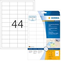 1.100 HERMA Folienetiketten 4680 transparent 48,3 x 25,4 mm 1.100 HERMA Folienetiketten 4680 transparent 48,3 x 25,4 mm von Herma
