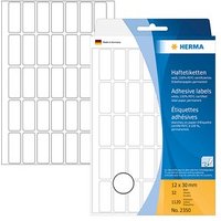 1.120 HERMA Etiketten 2350 weiß 30,0 x 12,0 mm von Herma