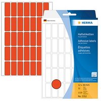 1.120 HERMA Etiketten 2352 rot 30,0 x 12,0 mm 1.120 HERMA Etiketten 2352 rot 30,0 x 12,0 mm von Herma
