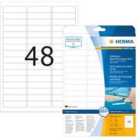 1.200 HERMA Etiketten 10005 weiß 63,5 x 16,9 mm 1.200 HERMA Etiketten 10005 weiß 63,5 x 16,9 mm von Herma