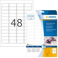 1.200 HERMA Sicherheitsetiketten 4232 weiß 45,7 x 21,2 mm 1.200 HERMA Sicherheitsetiketten 4232 weiß 45,7 x 21,2 mm von Herma
