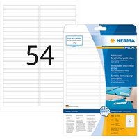 1.350 HERMA Etiketten 10015 weiß 96,0 x 10,0 mm 1.350 HERMA Etiketten 10015 weiß 96,0 x 10,0 mm von Herma
