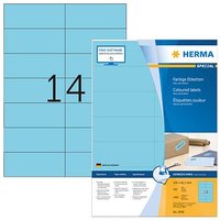 1.400 HERMA Etiketten 4558 blau 105,0 x 42,3 mm 1.400 HERMA Etiketten 4558 blau 105,0 x 42,3 mm von Herma