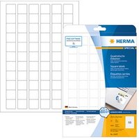 1.650 HERMA Etiketten 10107 weiß 25,4 x 25,4 mm von Herma