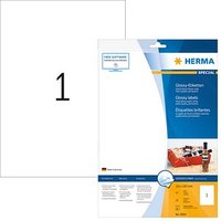 10 HERMA Etiketten 8895 weiß 210,0 x 297,0 mm von Herma