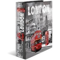 10 HERMA Trendmetropolen Motivordner London 7,0 mm DIN A4 von Herma