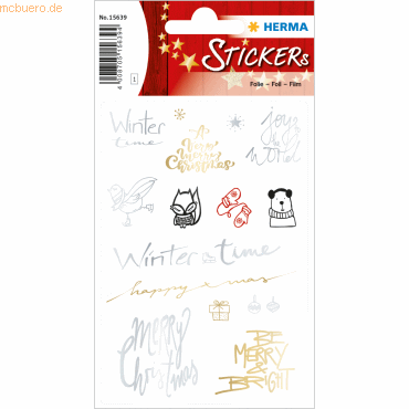10 x HERMA Creative Sticker Winter Time VE=15 Sticker 10 x HERMA Creative Sticker Winter Time VE=15 Sticker von Herma