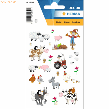 10 x HERMA Schmucketikett Decor Bauernhof 10 x HERMA Schmucketikett Decor Bauernhof von Herma