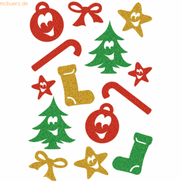 10 x HERMA Schmucketikett Magic Symbole Glittery 10 x HERMA Schmucketikett Magic Symbole Glittery von Herma
