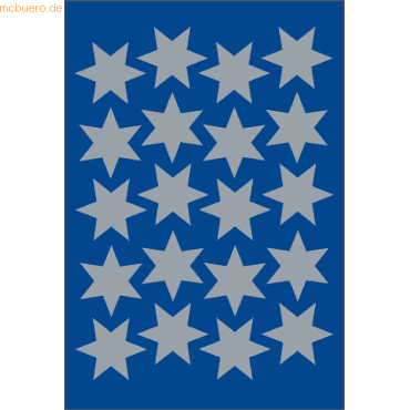 10 x HERMA Schmucketikett Sterne 21mm Papier geprägt VE=3 Blatt 10 x HERMA Schmucketikett Sterne 21mm Papier geprägt VE=3 Blatt von Herma