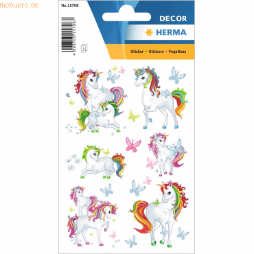 10 x HERMA Sticker Einhorn -Best Friends- 10 x HERMA Sticker Einhorn -Best Friends- von Herma
