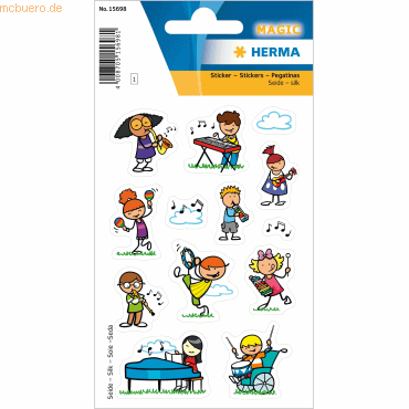 10 x HERMA Sticker Musikschule 1 Blatt 10 x HERMA Sticker Musikschule 1 Blatt von Herma