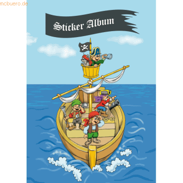 10 x HERMA Stickeralbum A5 Piratenabenteuer 10 x HERMA Stickeralbum A5 Piratenabenteuer von Herma