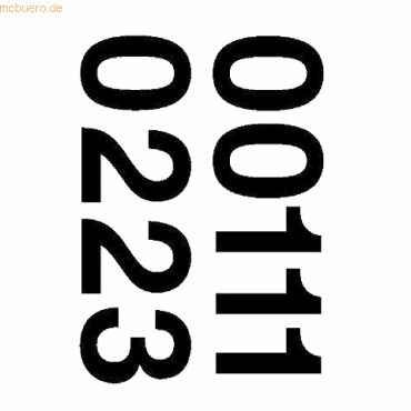 10 x HERMA Zahlen 33mm 0-9 selbstklebend wetterfest Folie schwarz VE=2 10 x HERMA Zahlen 33mm 0-9 selbstklebend wetterfest Folie schwarz VE=2 von Herma