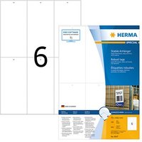 HERMA Hängeetiketten weiß 70,0 x 148,5 mm blanko, 100 Blatt von Herma