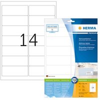 140 HERMA Adressetiketten 8635 weiß 140 HERMA Adressetiketten 8635 weiß von Herma