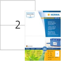 160 HERMA Etiketten weiß 210,0 x 148,0 mm von Herma