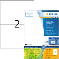 160 HERMA Etiketten weiß 210,0 x 148,0 mm 160 HERMA Etiketten weiß 210,0 x 148,0 mm von Herma