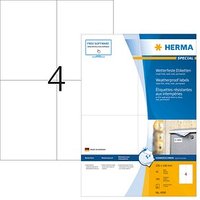 160 HERMA wetterfeste Folienetiketten 4599 weiß 105,0 x 148,0 mm 160 HERMA wetterfeste Folienetiketten 4599 weiß 105,0 x 148,0 mm von Herma