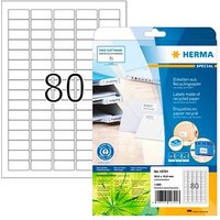 1600 HERMA 10701 Recycling Etiketten weiß 35,6 x 16,9 mm 1600 HERMA 10701 Recycling Etiketten weiß 35,6 x 16,9 mm von Herma