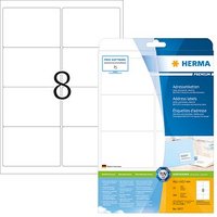 200 HERMA Adressetiketten 5077 weiß 99,1 x 67,7 mm 200 HERMA Adressetiketten 5077 weiß 99,1 x 67,7 mm von Herma