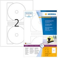 200 HERMA CD-Etiketten 4460 weiß von Herma