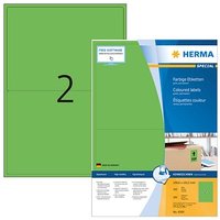 200 HERMA Etiketten 4569 grün von Herma