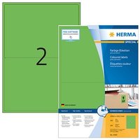 200 HERMA Etiketten 4569 grün 199,6 x 143,5 mm 200 HERMA Etiketten 4569 grün 199,6 x 143,5 mm von Herma