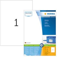 200 HERMA Etiketten 4631 weiß 210,0 x 297,0 mm von Herma