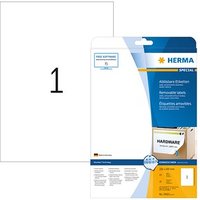 25 HERMA Etiketten 10021 weiß 210,0 x 297,0 mm von Herma
