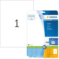 25 HERMA Etiketten 5065 weiß 210,0 x 297,0 mm 25 HERMA Etiketten 5065 weiß 210,0 x 297,0 mm von Herma