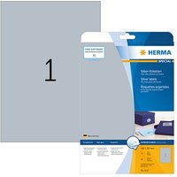 25 HERMA Folienetiketten 4117 silber 210,0 x 297,0 mm 25 HERMA Folienetiketten 4117 silber 210,0 x 297,0 mm von Herma