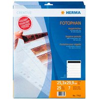 25 HERMA Fotosichthüllen Fotophan 7x6 Filmstreifen glasklar glatt 25 HERMA Fotosichthüllen Fotophan 7x6 Filmstreifen glasklar glatt von Herma