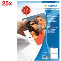 250 HERMA Fotosichthüllen Fotophan 13x18 cm weiß genarbt 250 HERMA Fotosichthüllen Fotophan 13x18 cm weiß genarbt von Herma