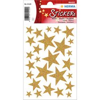HERMA Aufkleber Sterne, gold, 27 Etiketten HERMA Aufkleber Sterne, gold, 27 Etiketten von Herma