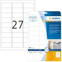 270 HERMA wetterfeste Folienetiketten 4864 weiß 63,5 x 29,6 mm 270 HERMA wetterfeste Folienetiketten 4864 weiß 63,5 x 29,6 mm von Herma