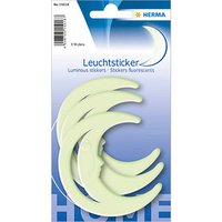 HERMA Leuchtaufkleber Mond, leuchtgrün, 3 Etiketten HERMA Leuchtaufkleber Mond, leuchtgrün, 3 Etiketten von Herma