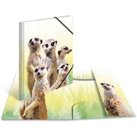 3 HERMA Zeichenmappen DIN A3 Erdmännchen 3 HERMA Zeichenmappen DIN A3 Erdmännchen von Herma