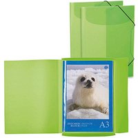 3 HERMA Zeichenmappen DIN A3 hellgrün transparent 3 HERMA Zeichenmappen DIN A3 hellgrün transparent von Herma