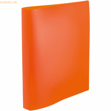 HERMA Ringbuch A4 PP 2 Ringe 25mm Neon orange von Herma