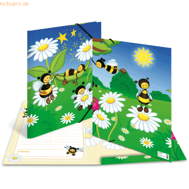 HERMA Sammelmappe A3 Karton Bienenwiese von Herma