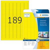 3.780 HERMA Etiketten 4243 gelb 25,4 x 10,0 mm 3.780 HERMA Etiketten 4243 gelb 25,4 x 10,0 mm von Herma