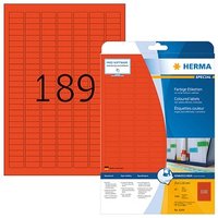 3.780 HERMA Etiketten 4244 rot 25,4 x 10,0 mm 3.780 HERMA Etiketten 4244 rot 25,4 x 10,0 mm von Herma