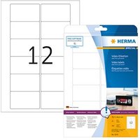 300 HERMA Video-Etiketten 5070 weiß 78,7 x 46,6 mm 300 HERMA Video-Etiketten 5070 weiß 78,7 x 46,6 mm von Herma